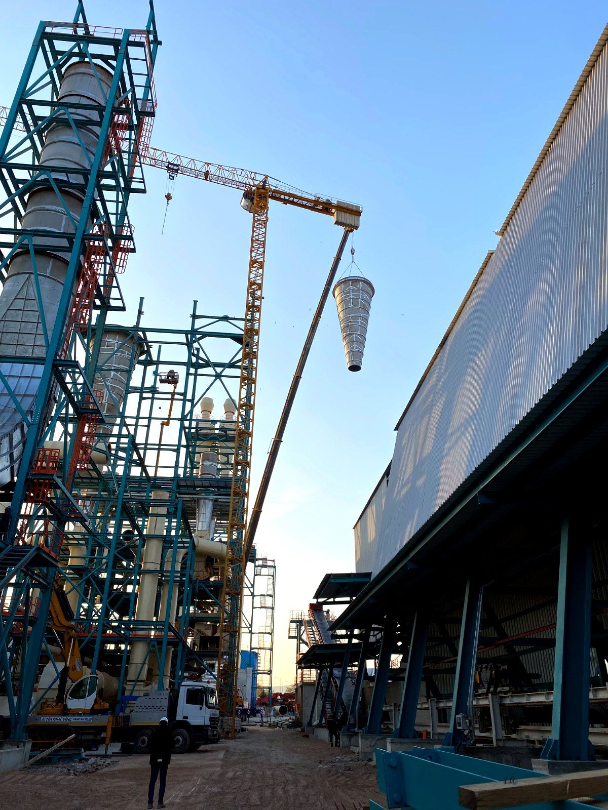 Silo Kaldırma ve Yerleştirme